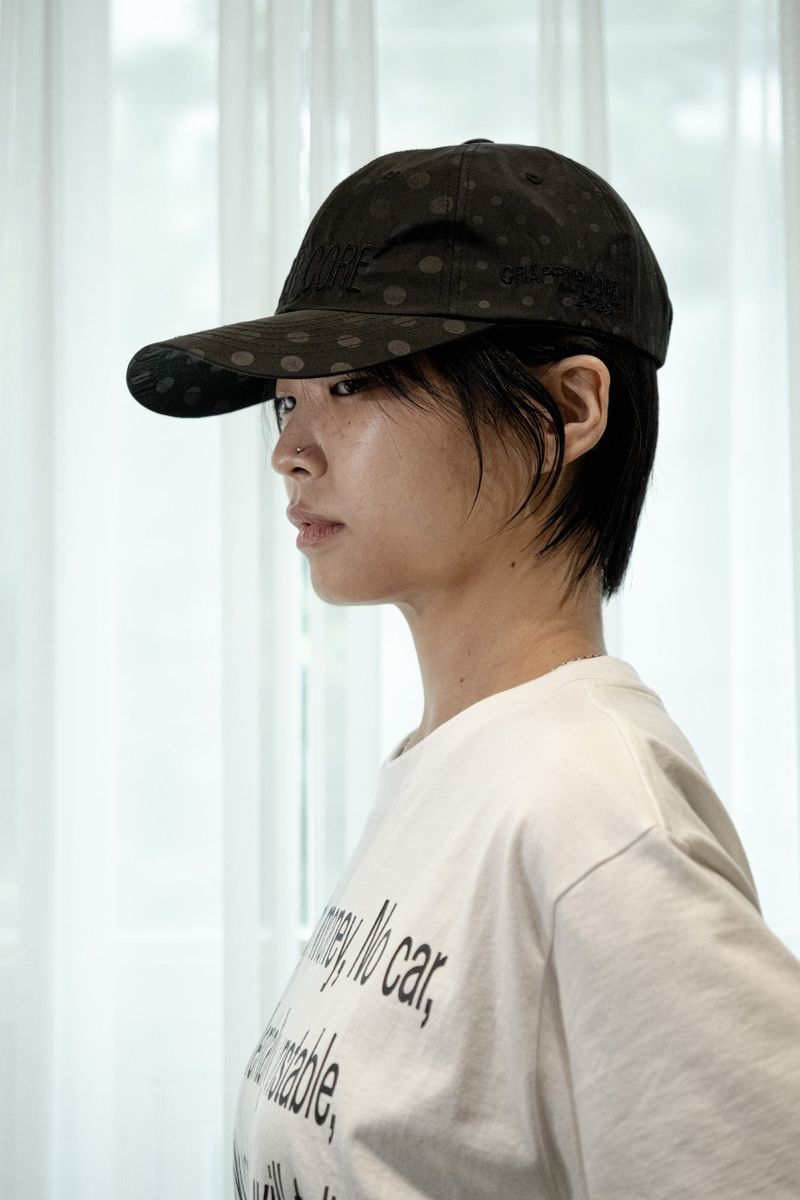 LOSER CORE DOT MIX BALL CAP (BLACK)