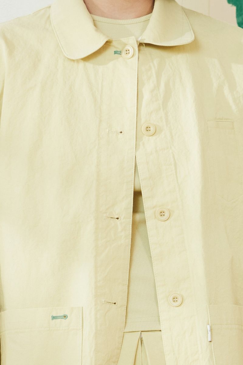 falt（フォルト）の「Pigment Work jacket  / Yellow（Jackets/Outerwear）」