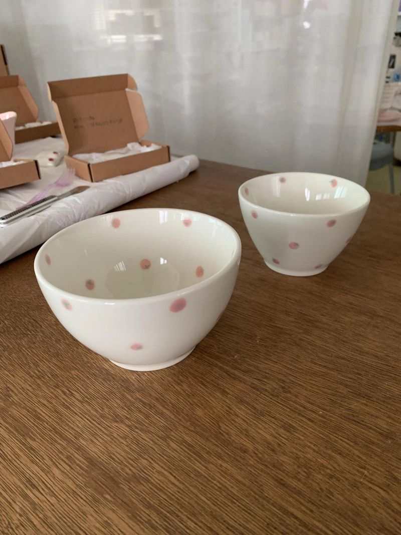 nutceramic（ナットセラミック）の「[Set] mellow tomato rice bowl + soup bowl（Tableware/Kitchen Goods）」