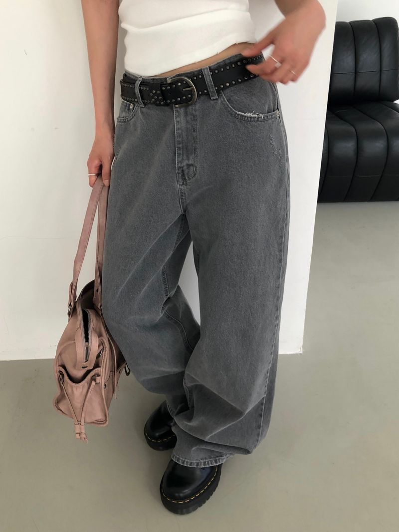 [ORIGINAL] Vine Straight Wide Denim Pants