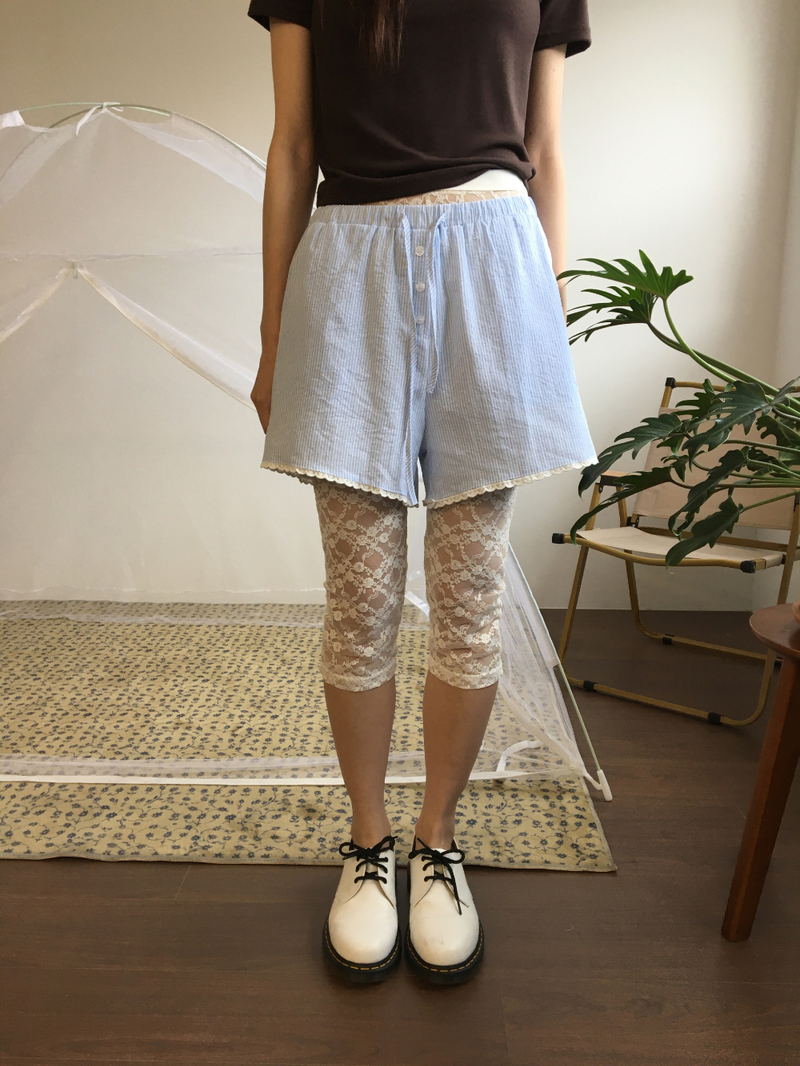Risse Lace Leggings (2color)