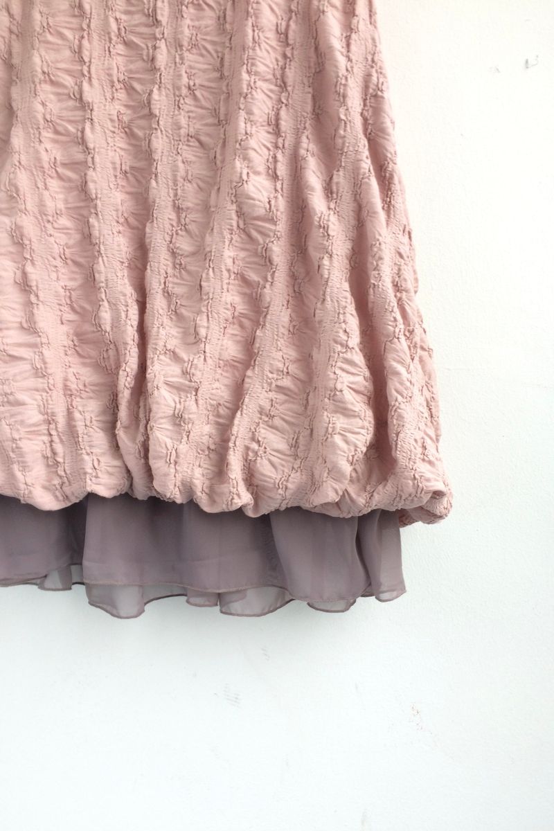 tulip chiffon dress