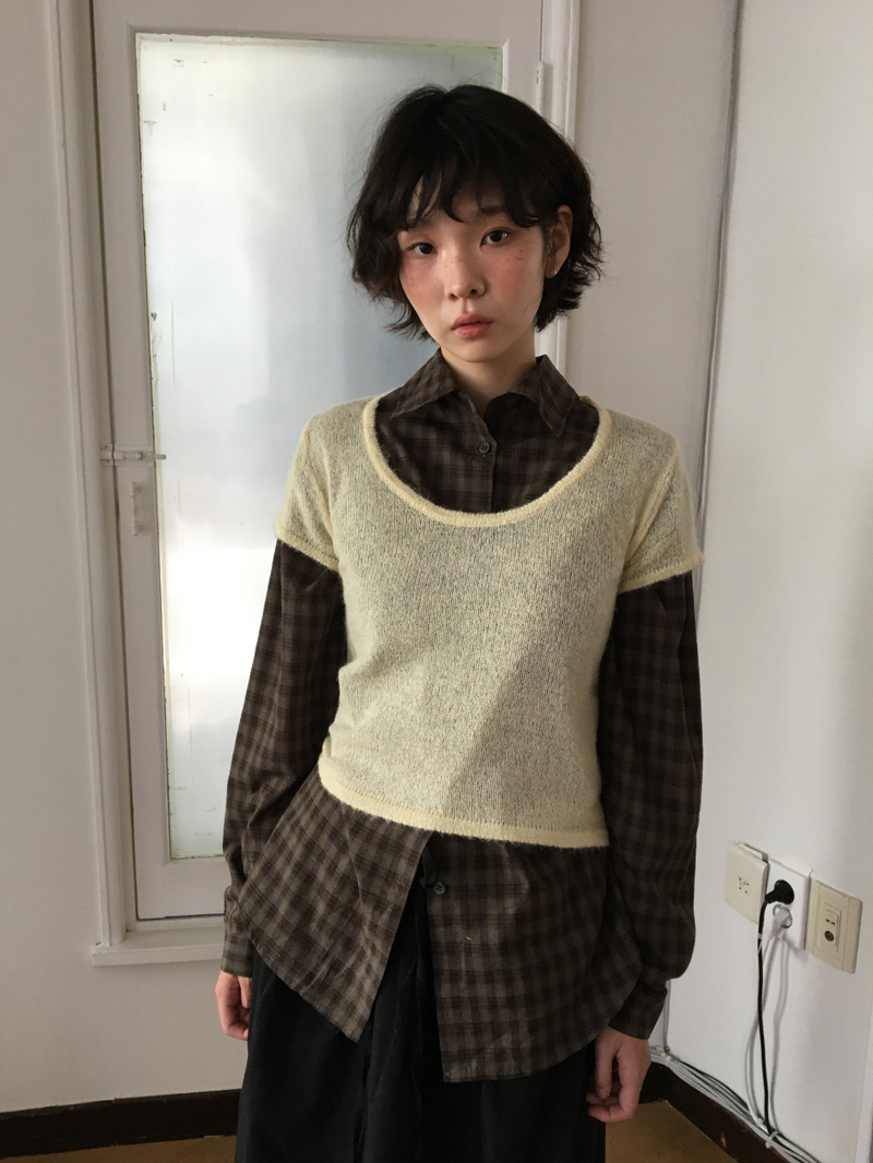 Tar Pocket Check Shirt (2color)