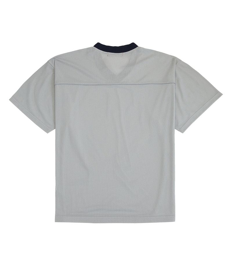 MESH JERSEY T-SHIRT_GRAY