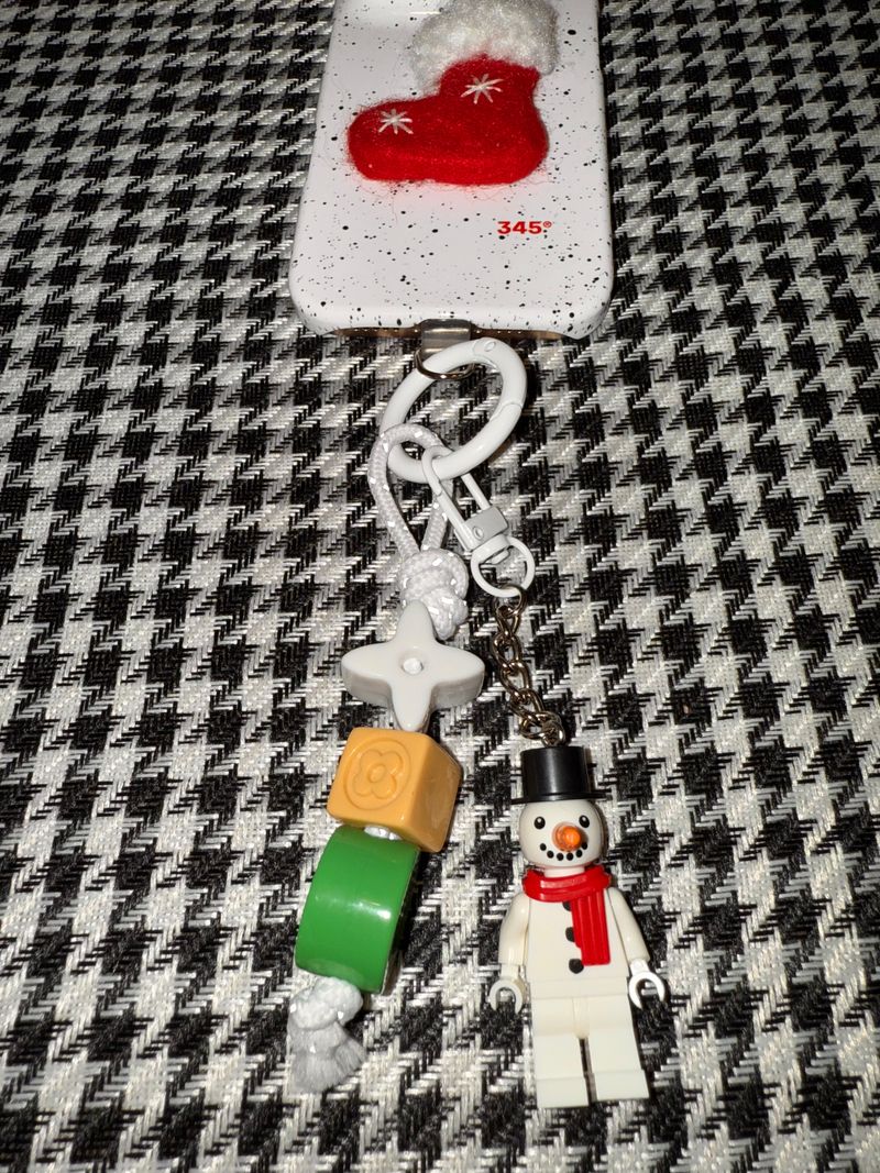 Snowman keyring / TREEFORFIVE345