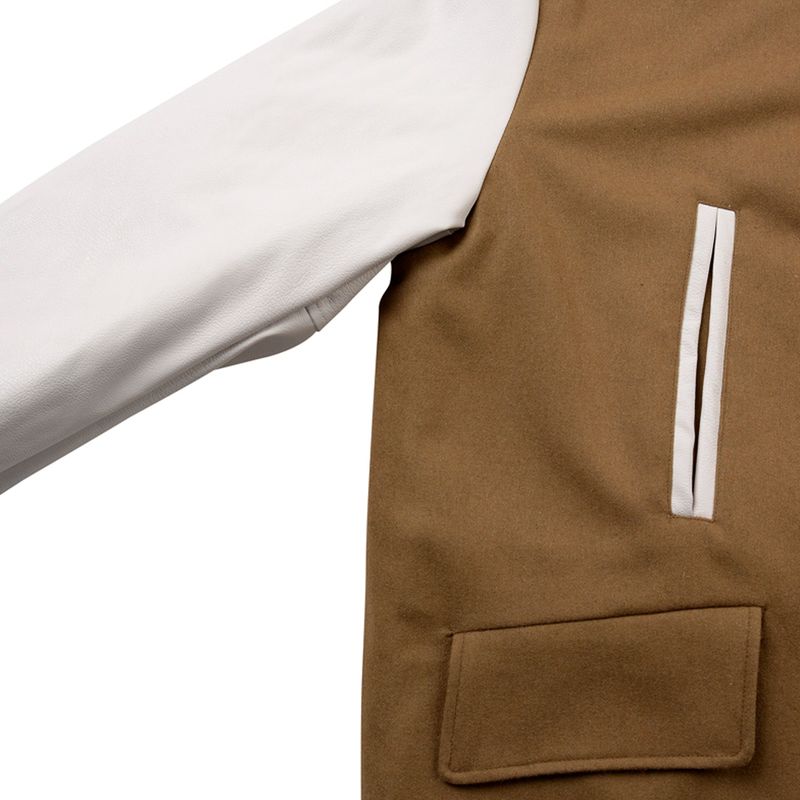 Reversible Wool-Blend Varsity Coat