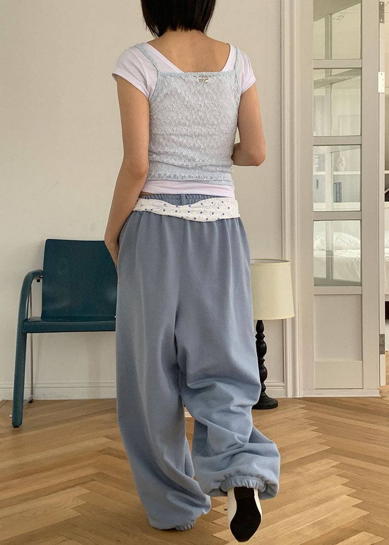 (UNISEX) BELTED SWEAT PANTS (3color)