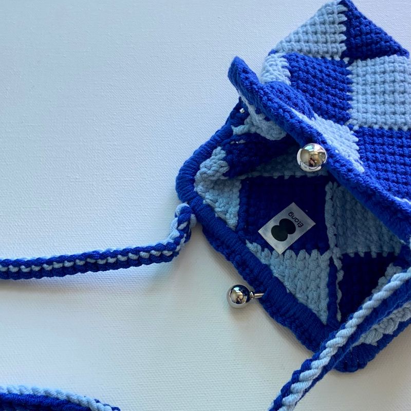 [MADE] Étang Waffle Bag | Cobalt Blue