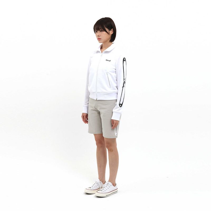 1/2 SAFETY EURO ZIP UP (WHITE)