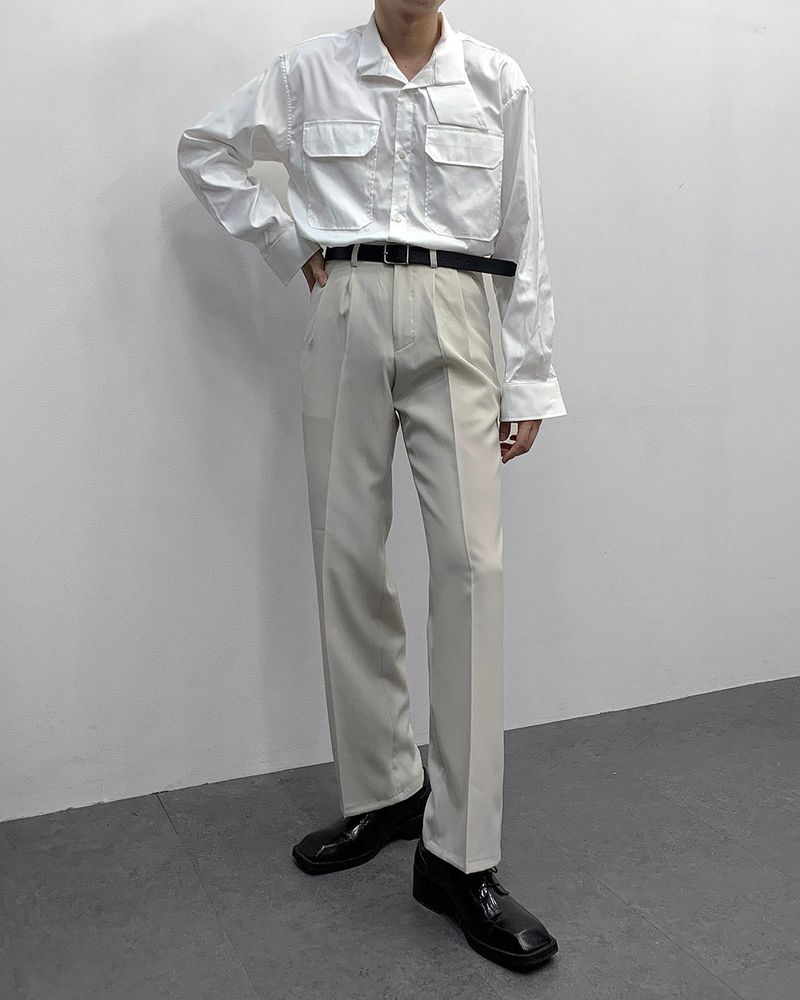 OA Deutsche Two Tuck Wide Slacks (3 colors)