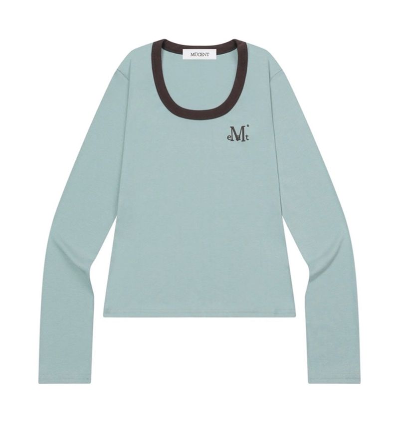 MUCENT（ムセント）の「MUCENT フェリングミディリンガーロングスリーブT (4COLOR)（トップス）」
