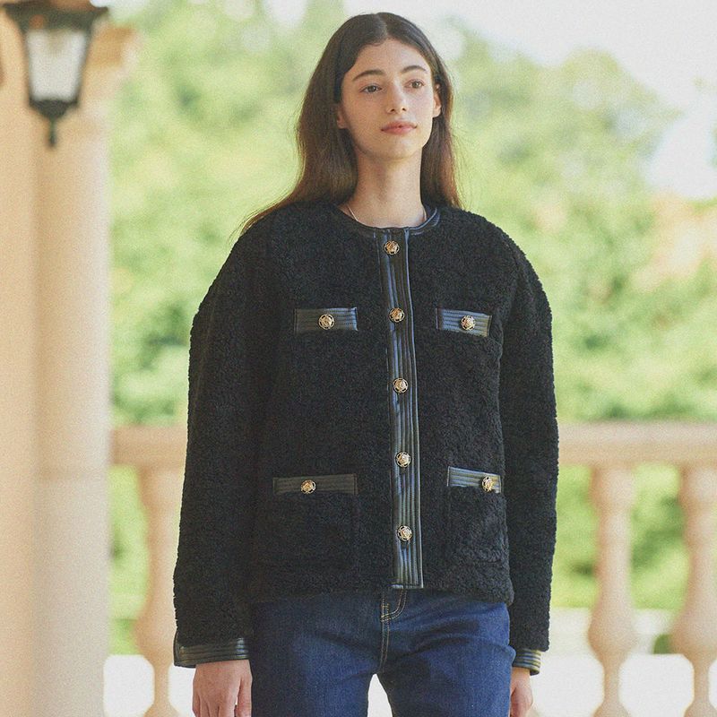 VITALSIGN(バイタルサイン)の「Eco Fur Shearling Quilted Jacket(Jackets/Outerwear)」