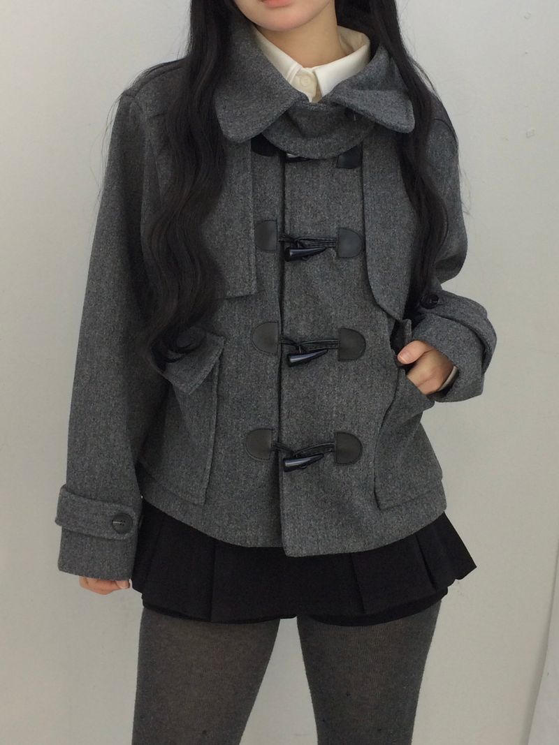 プリーツレイヤースカートパンツ