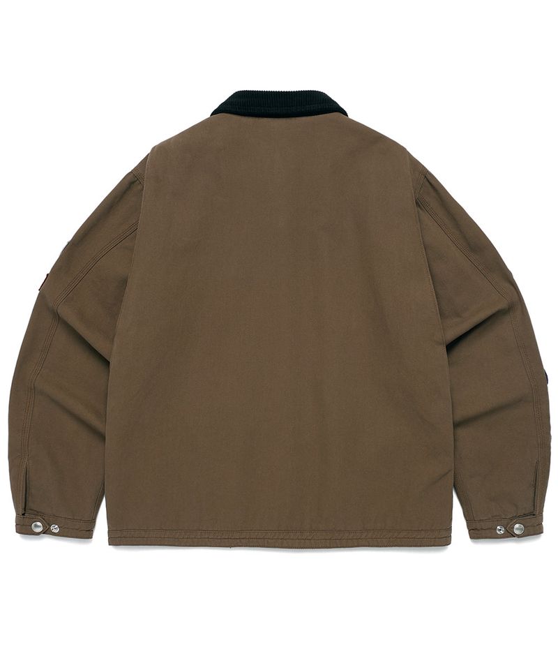 WASHED PATCHWORK JACKET BROWN(CV2EFUB931A)