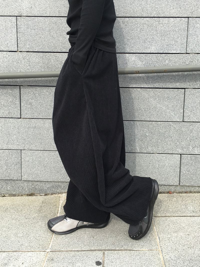 Hey Balloon Corduroy Pants 6C