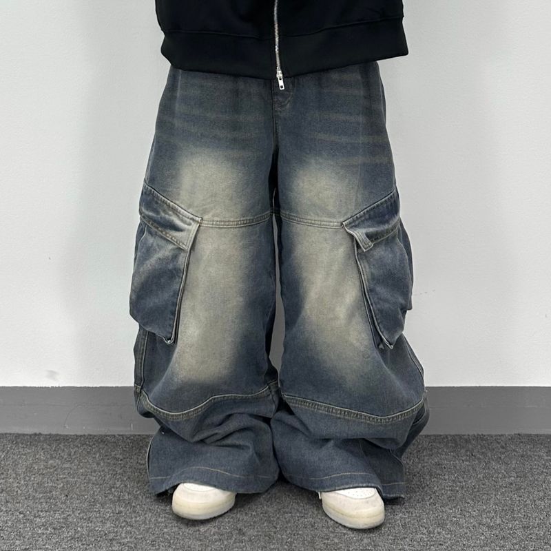 PEARCLAN(ペアクラン)の「 retro denim cargo pants(Pants)」