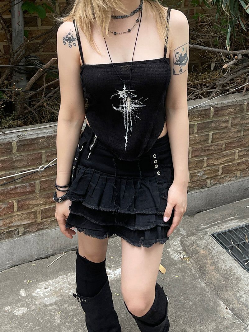 Rock and chic Sleeveless