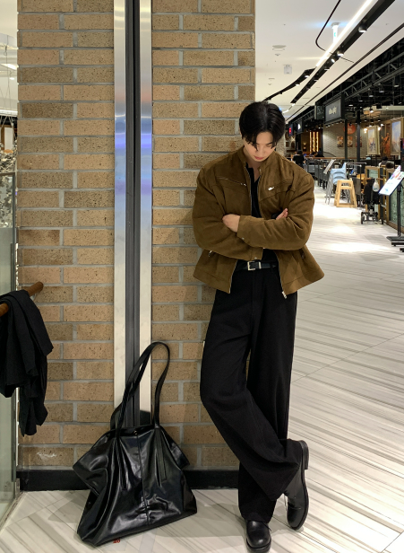 Miele YKK Suede Biker Jacket