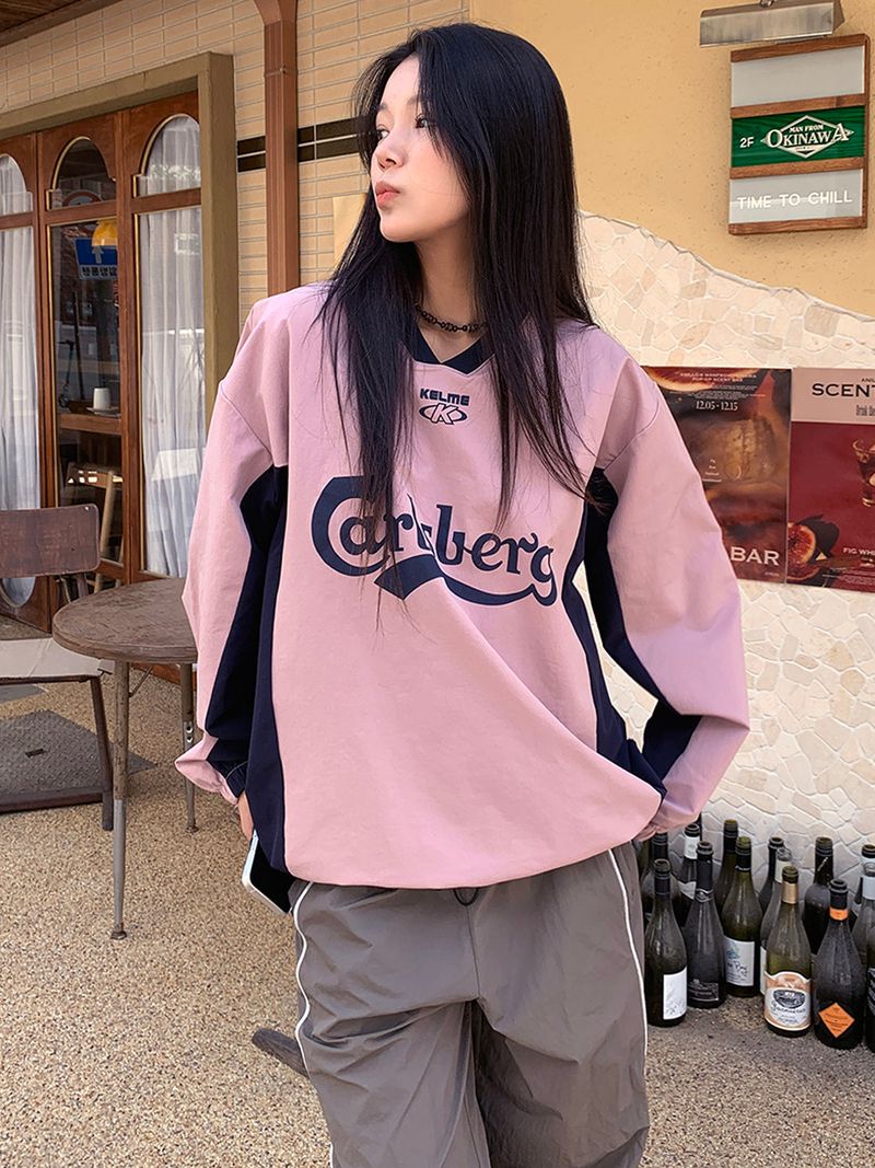 JAZZ THE ORDER(ジャズ ザ オーダー)の「CARLI SPORTY NYLON SWEAT SHIRT (3COLOR)(Tops)」