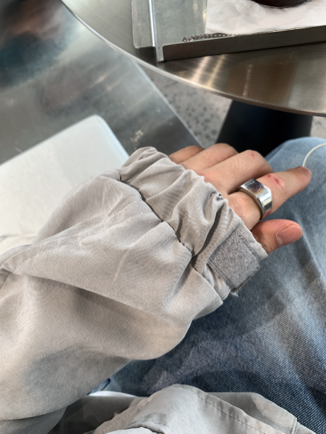 Decrab Washed Light Overfit Night Jacket