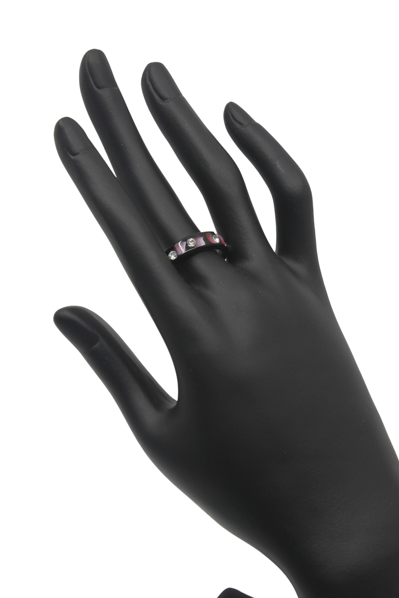 Pink petal ring