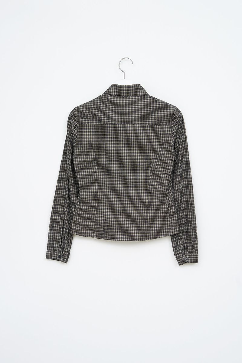 (W) Muer Checked Shirt (3color)