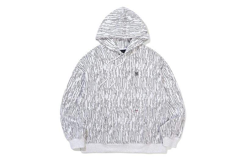 RAIN CAMO HOODIE_LIGHT GREY