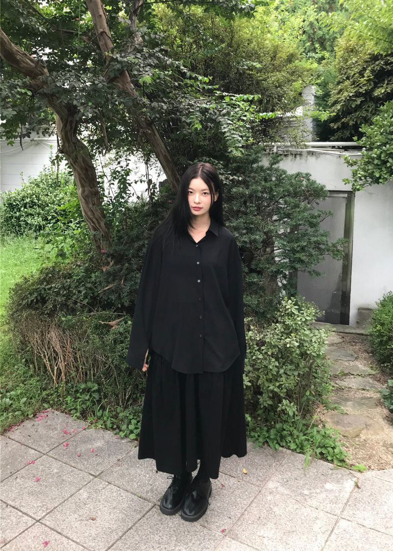 SHEER RELAXED SHIRT