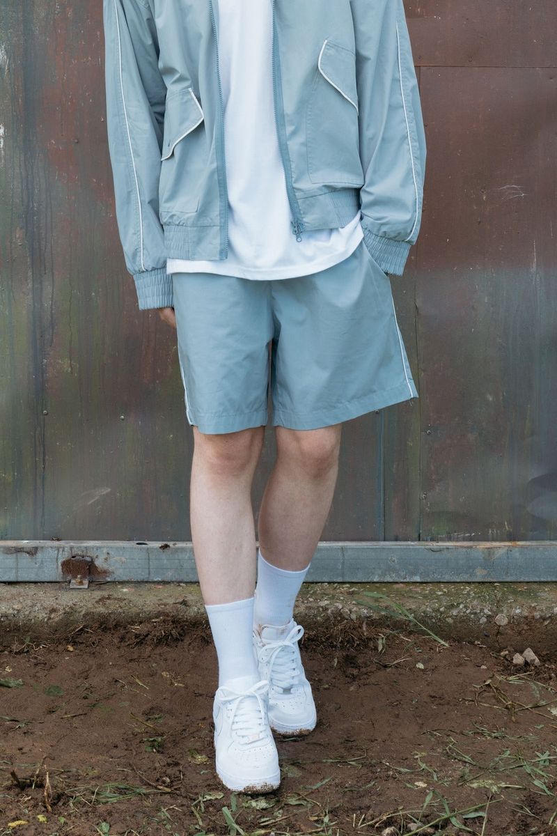 GUBIN（グビン）の「パイピングブルゾンセット‐パンツ（パンツ）」