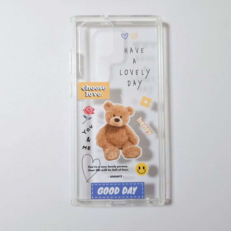 STUDIO Z-Z-Z（スタジオ Z-Z-Z）の「ジェリーハードスマホケース - フラッフィーテディ [ iPhone,Galaxy] - colorful（スマホグッズ/小物）」