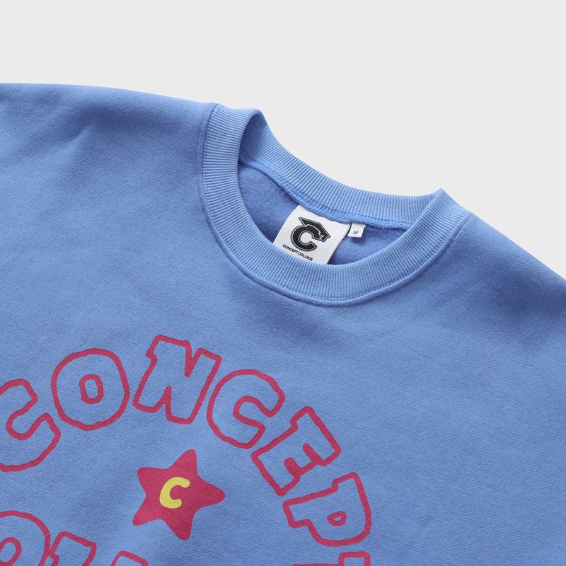Handlogo sweatshirt / Blue [Unisex]