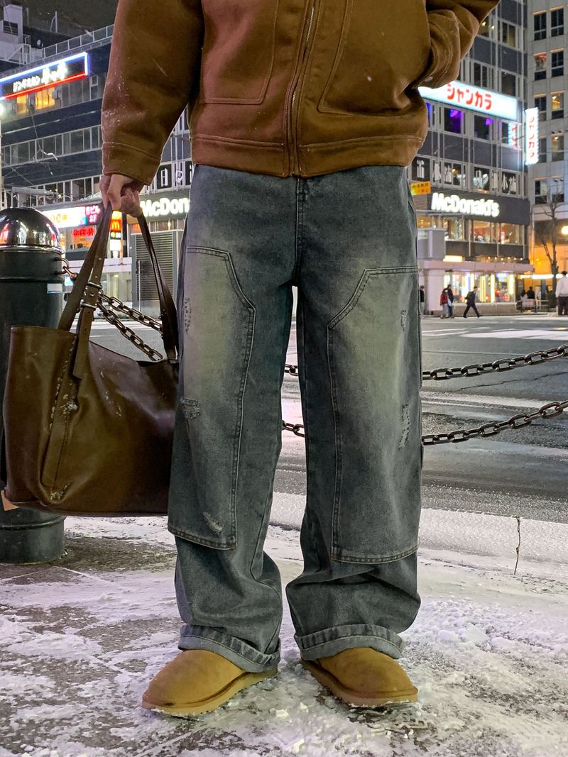 Nica Winter Double Knee Denim