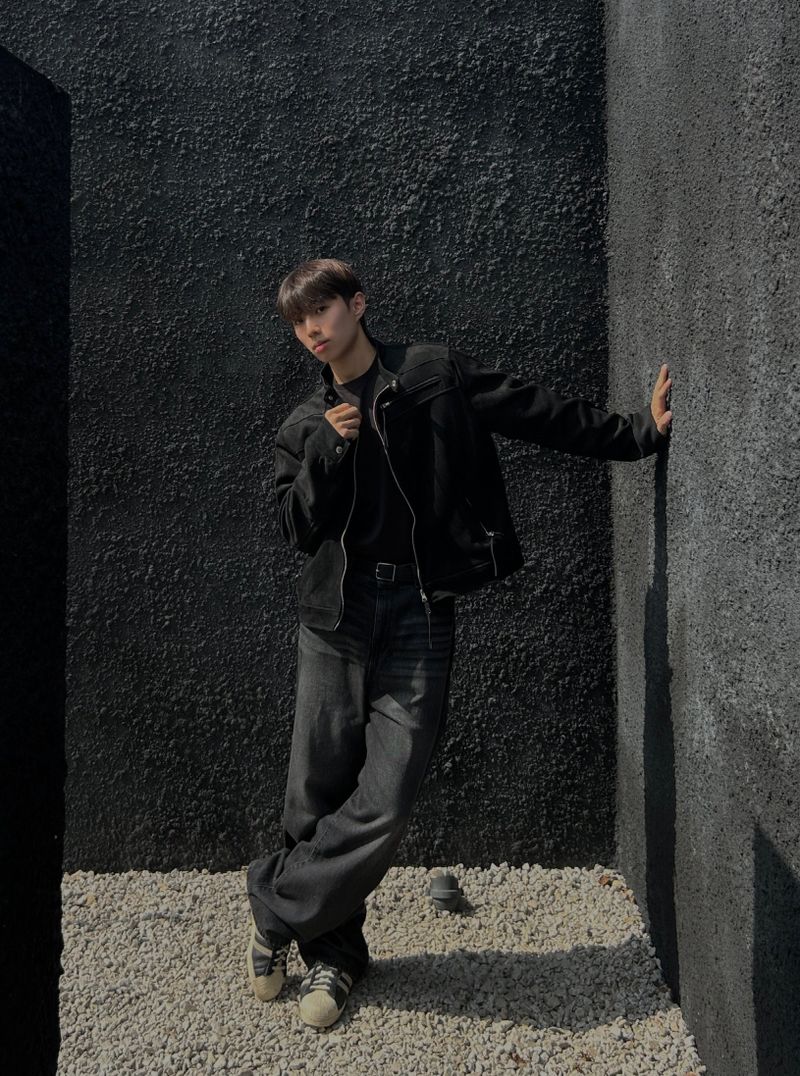 (MADE) ONE PICK WESTERN BIKER SUEIDE JACKET-BLACK
