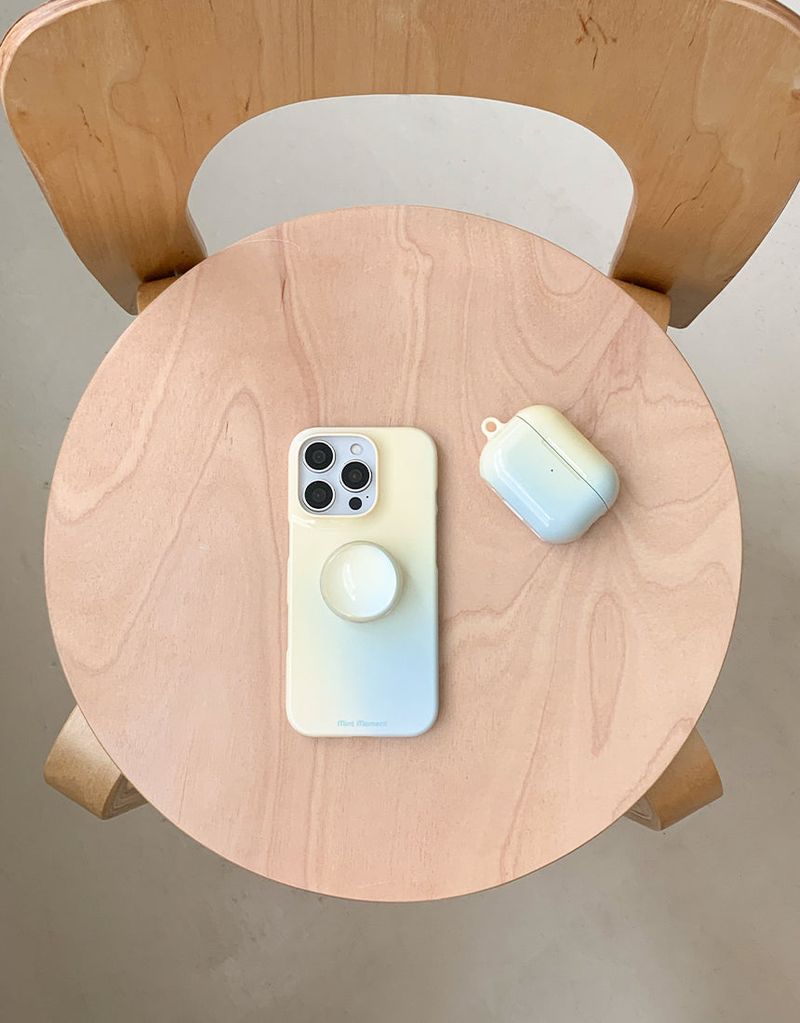  [MADE]レモンソーダ グロッシーハード iPhoneケース