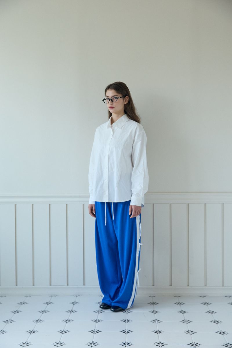 RIBBON TRACK PANTS (2 COLORS)