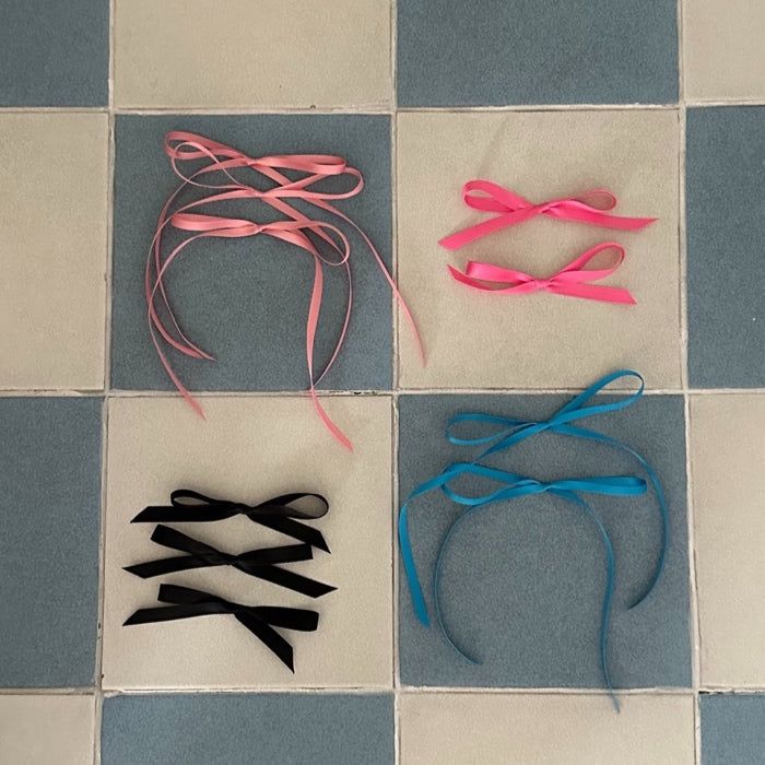 Black Ribbon Pin (2pcs)