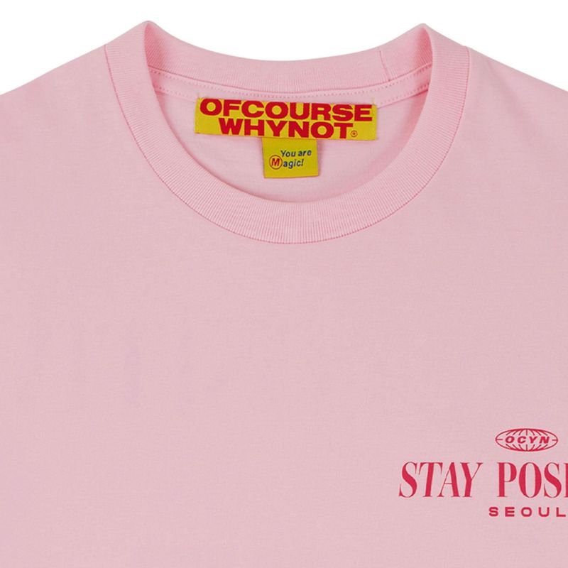 イエス? イエス! Tシャツ_ピンク