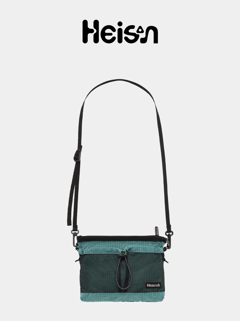 Mesh Pocket Sacoche Nylon Emelard