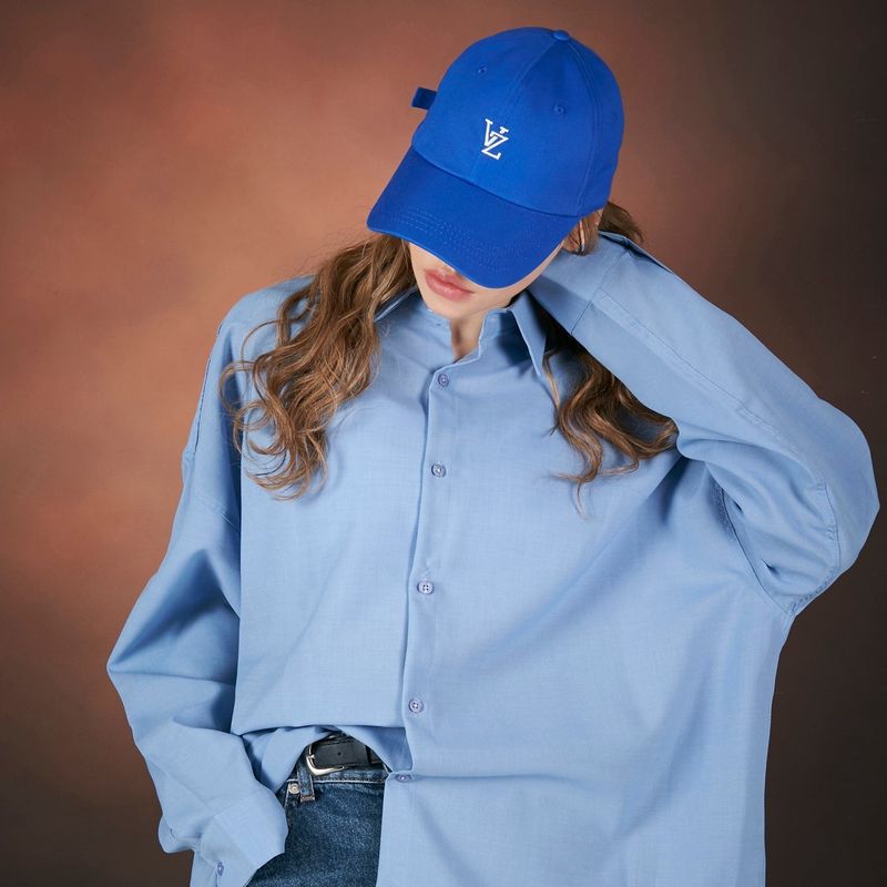 Monogram soft over fit ball cap