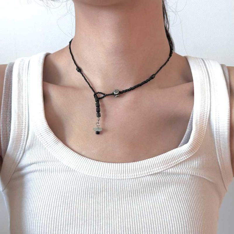 sanli(サンリー)の「メカニカルフラワーネックレス(アクセサリー)」