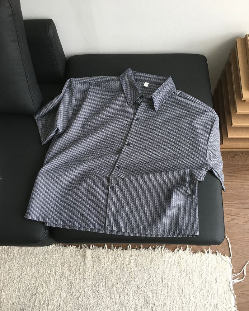Shore Stripe Short Sleeve Shirt