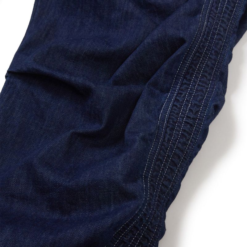 Built mild denim pants / Indigo