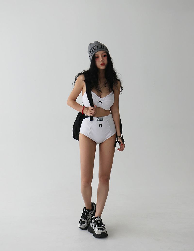 [UNISEX] Wave lettering beanie