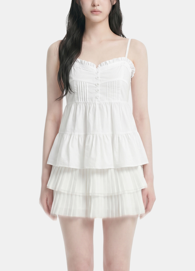 Sera Frill Volume Cami Blouse