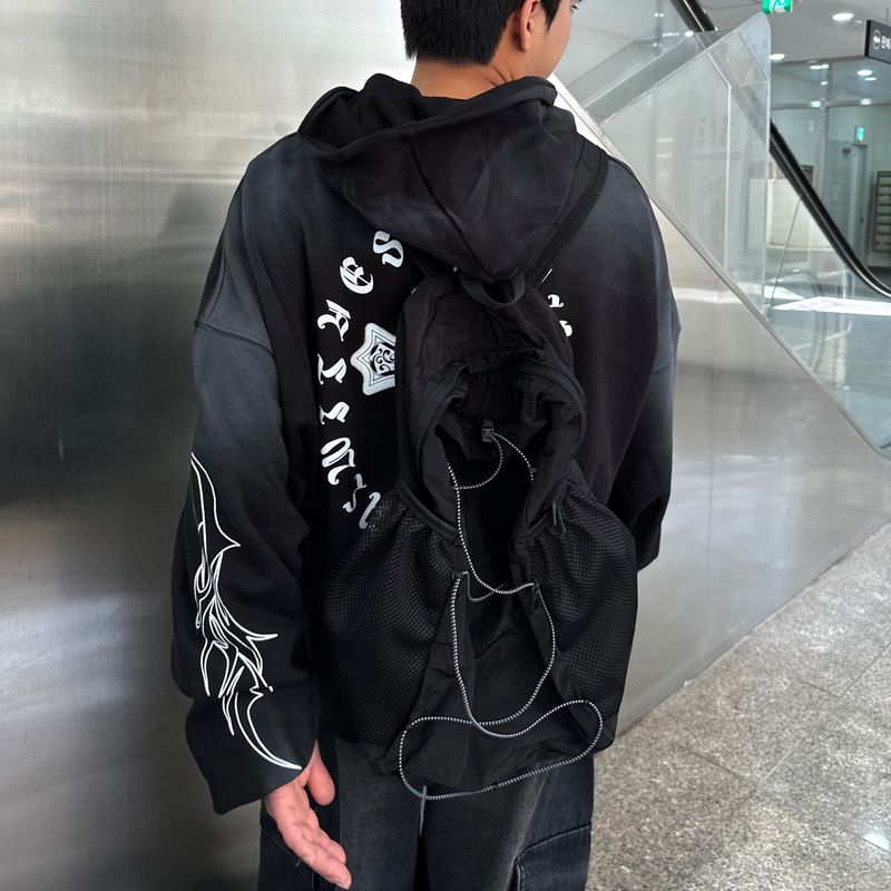 PEARCLAN（ペアクラン）の「スクエアストリングバックパック（バッグ）」