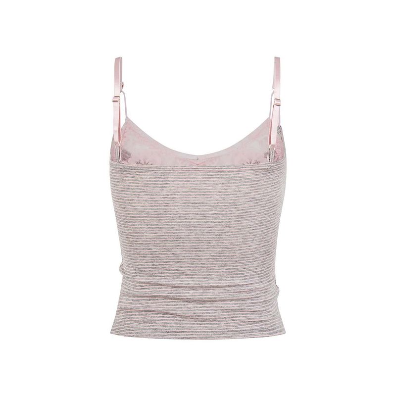 Anika Lace Stripe Camisole