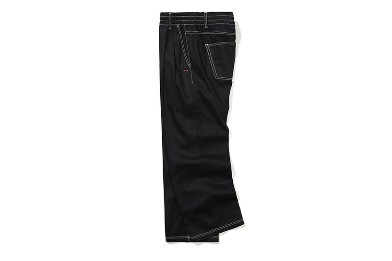 WIDE COTTON PANTS_BLACK
