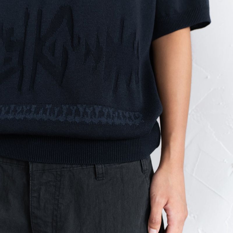 Sylvan polo shirt / Dark navy