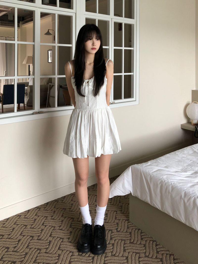 Haze Balloon Mini Dress (3 colors)