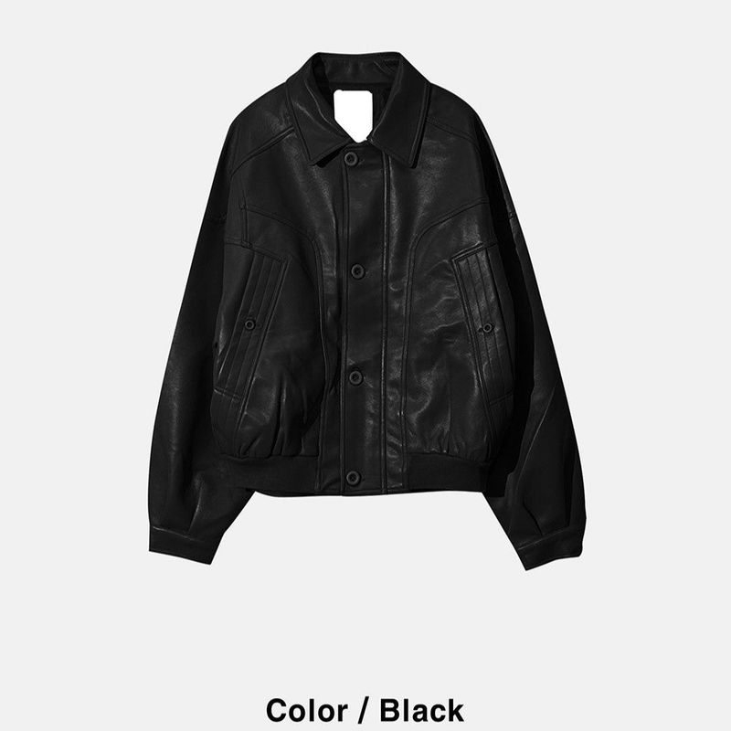 ASCLO Superior Leather Jacket (3color)